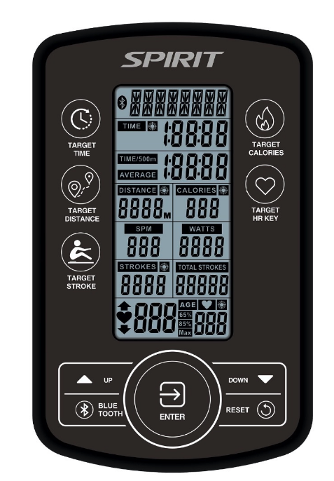 Spirit CRW900 Water Rower