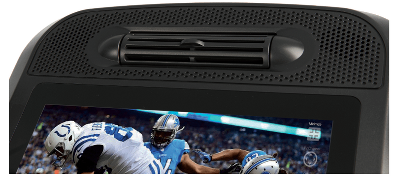 Spirit CU900-ENT Upright Bike TFT WiFi and BT (Graphite Grey)