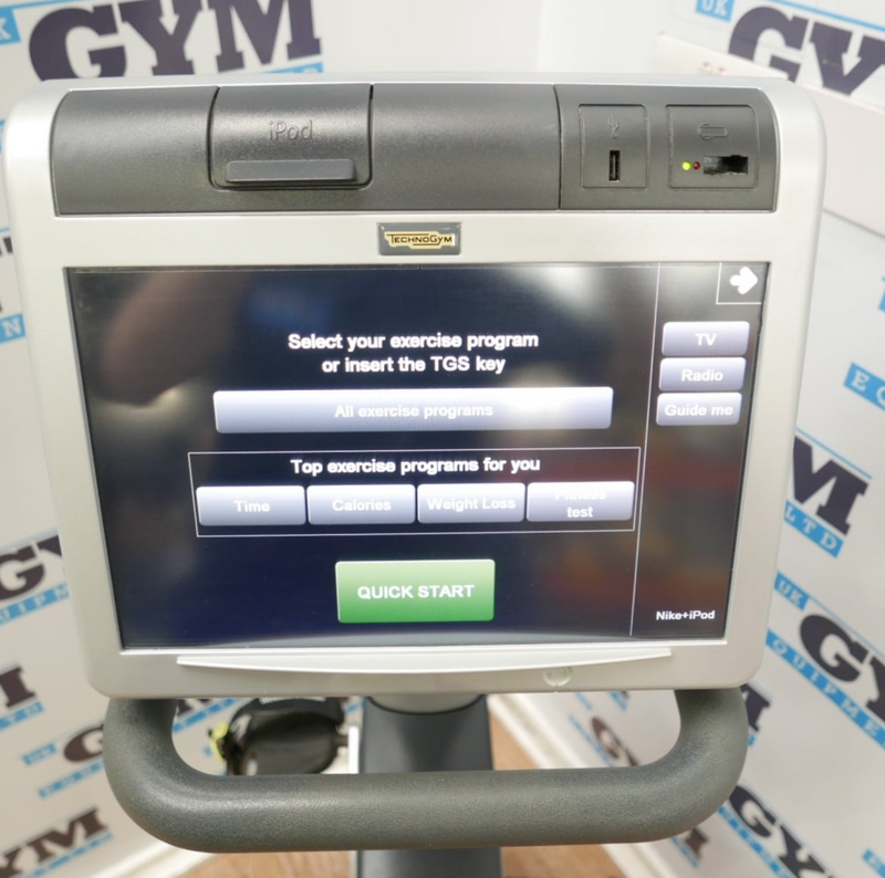 Refurbished Technogym Excite+ Visio Recumbent Bike