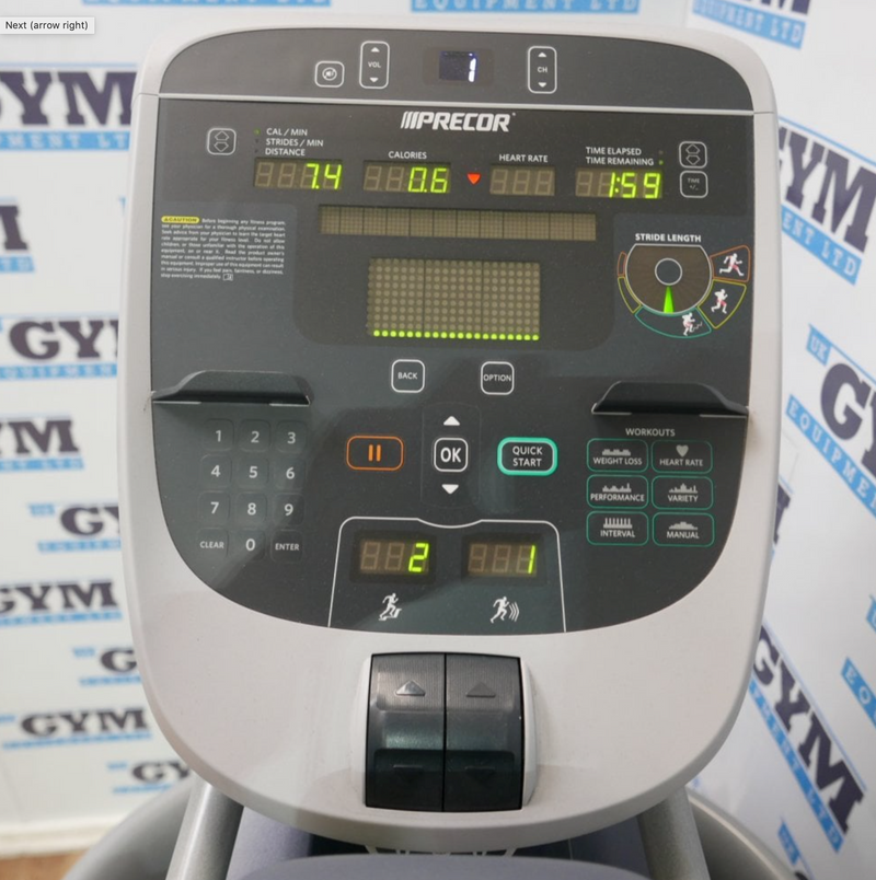 Refurbished Precor AMT 835 Openstride Crosstrainer