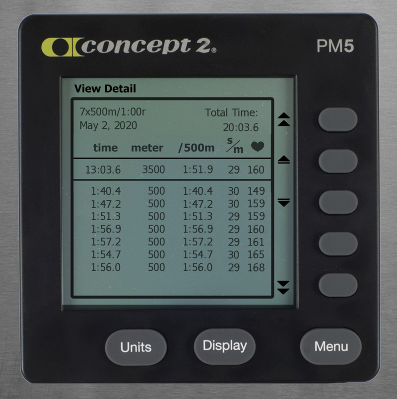 Concept2 Model D Rower with PM5 Monitor (RowErg)