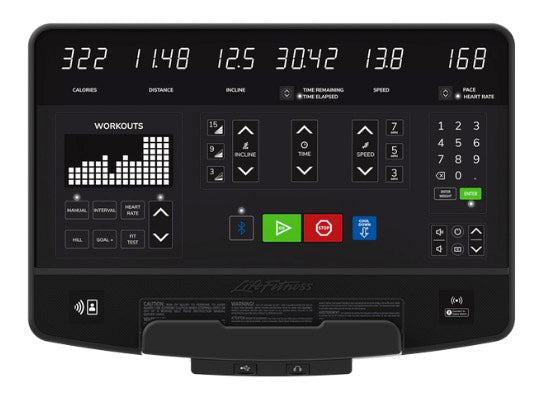 Life Fitness Aspire Upright Bike with SL Console