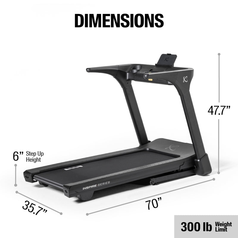 Inspire Fitness T4 Folding Treadmill