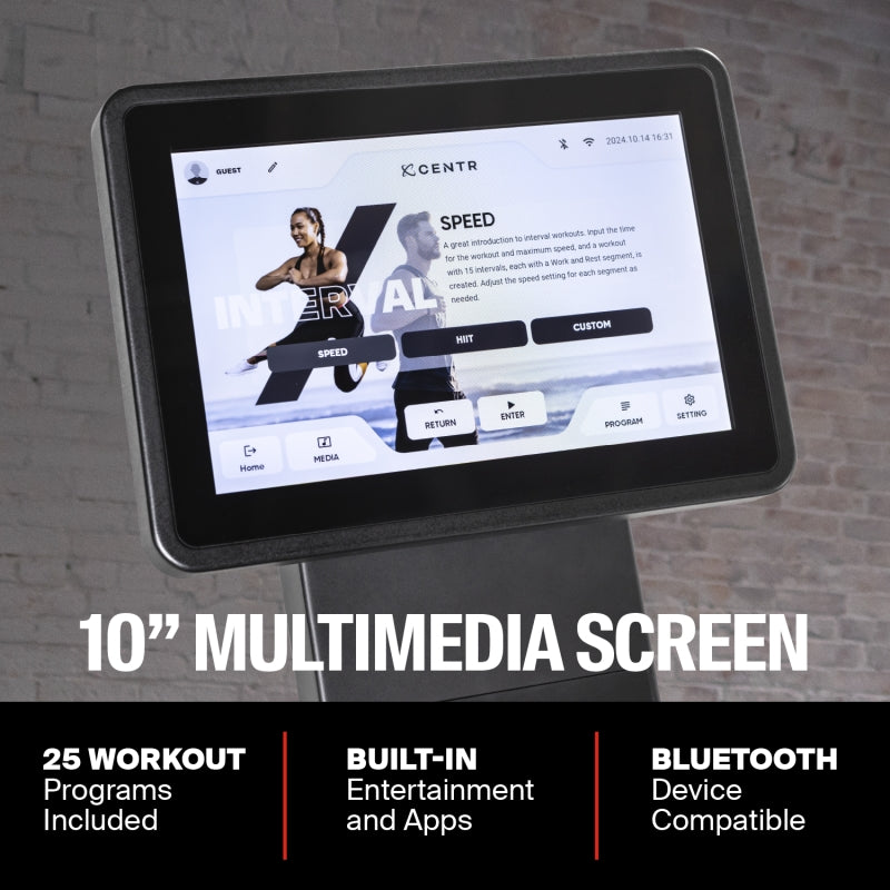 Inspire Fitness T4S Folding Treadmill with Touchscreen Display