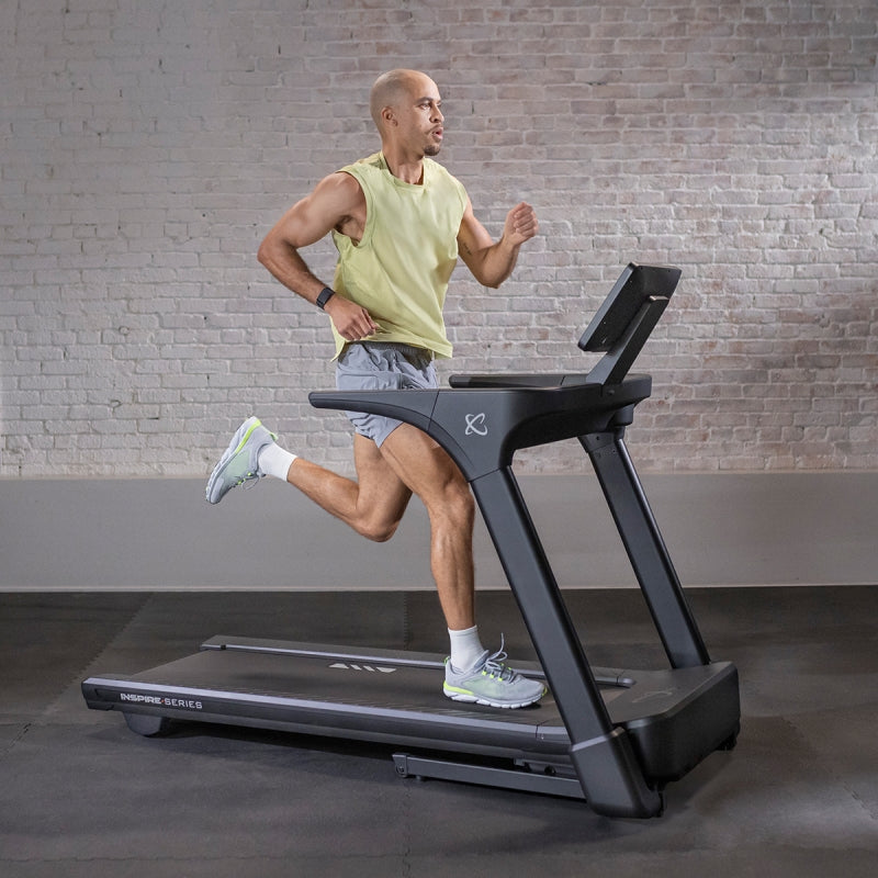 Inspire Fitness T5S Folding Treadmill with Touchscreen Display