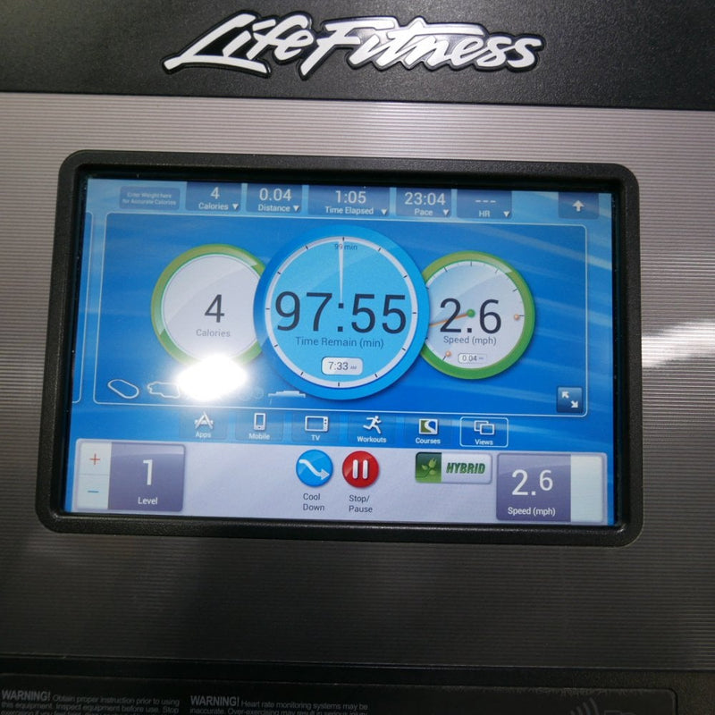 Refurbished Life Fitness 95X Elevation Series Discover SI Cross Trainer