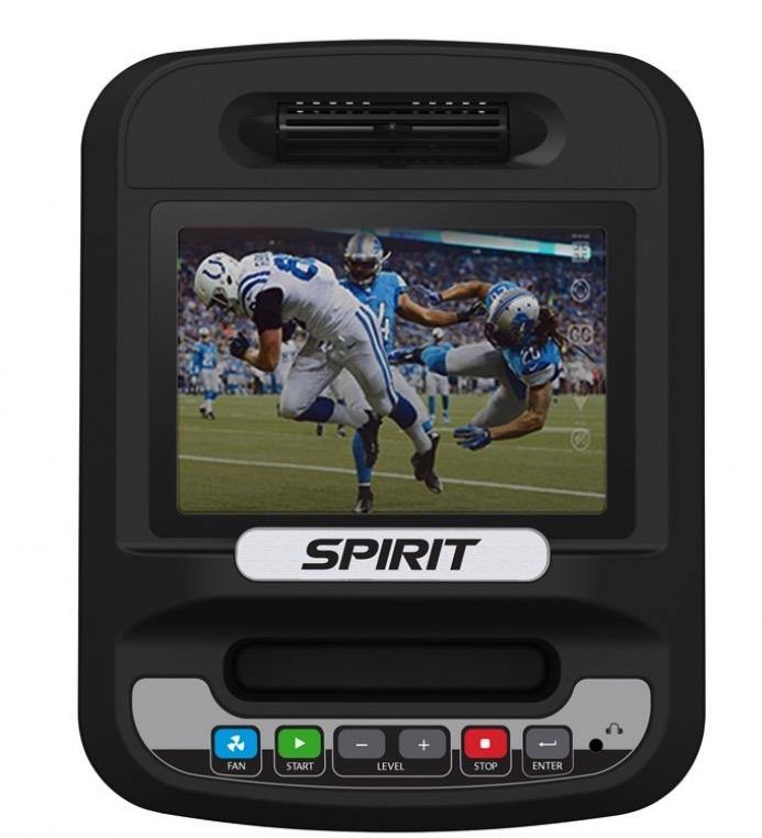 Spirit Fitness CE800 Elliptical Trainer with TFT console